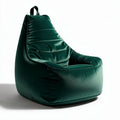 Fauteuil design en mousse vinyle vert 90 x 70 x 100cm pour intérieur idéal pour le confort